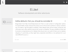 Tablet Screenshot of javierholguera.com
